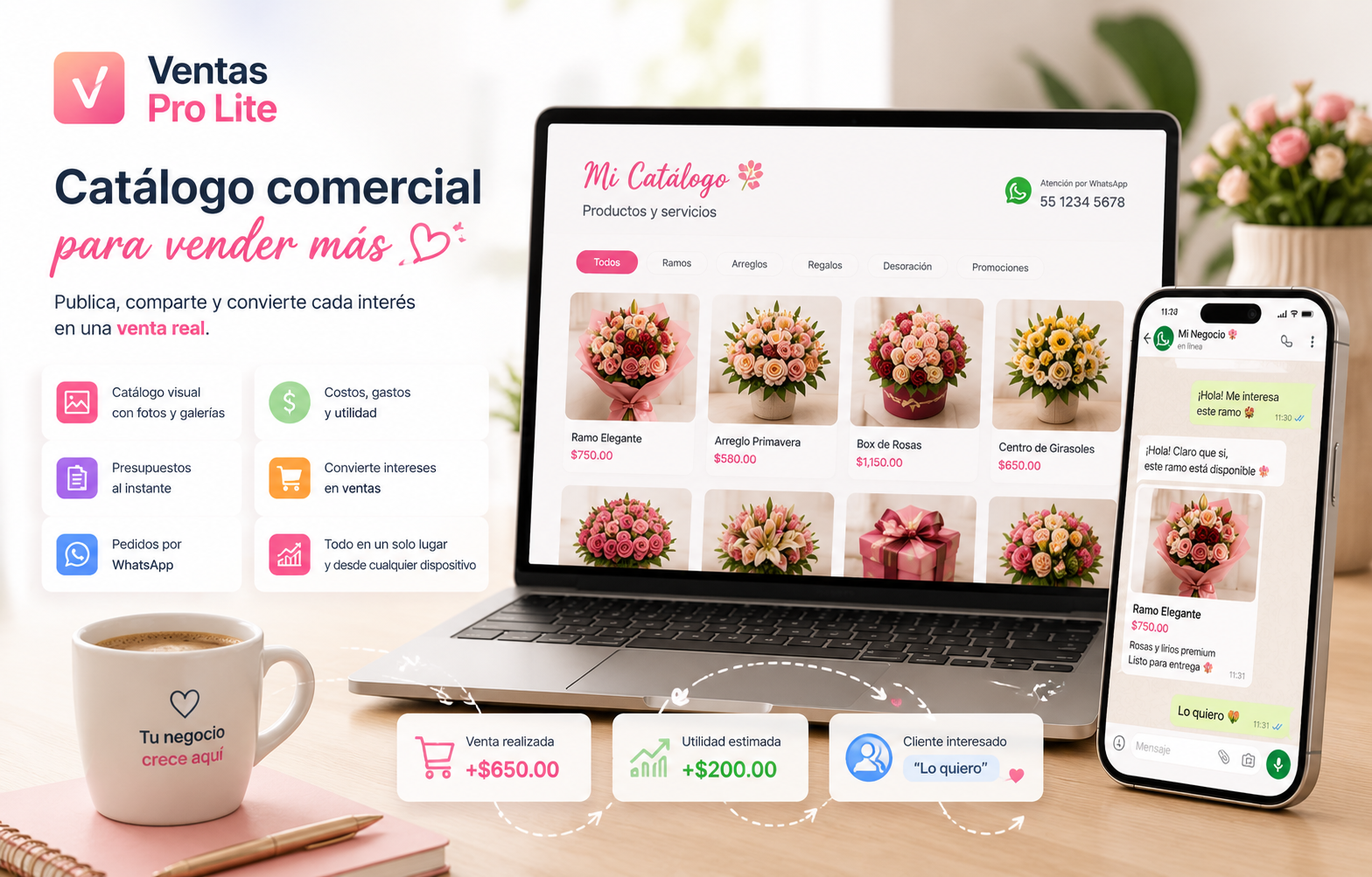 Catálogo comercial Ventas Pro Lite